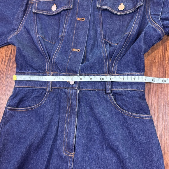 LELIS POWER SHOULDER UTILITY DEMIN DREES SIZE S - Picture 8 of 16